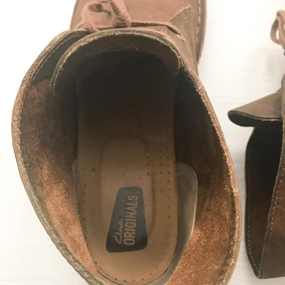 CLARK’S Original Desert Chukka Leather Boots main image 13
